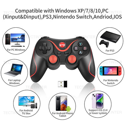 Control Bluetooth X3: Juega Sin Límites