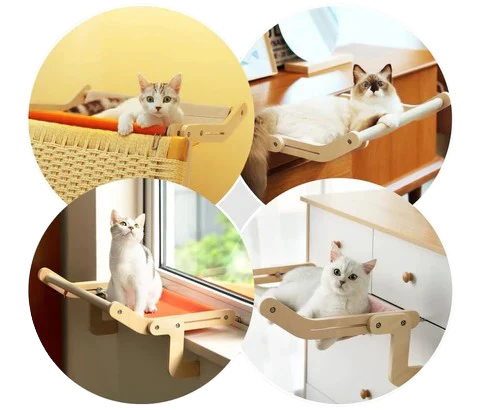 FlexiCat: Hamaca Ajustable para Gatos