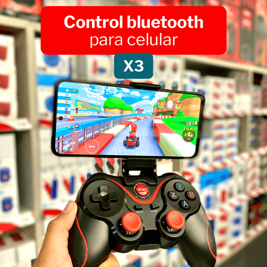 Control Bluetooth X3: Juega Sin Límites