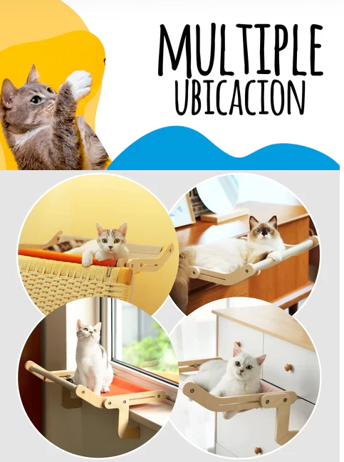 FlexiCat: Hamaca Ajustable para Gatos